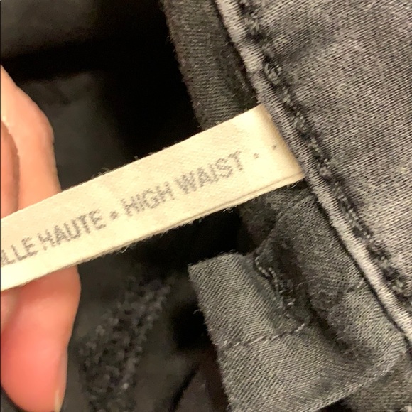 Garage Faded Black High Waist Skinny Jeans - Picture 5 of 8